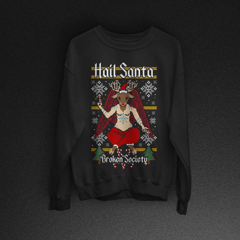 Hail Santa Christmas Jumper