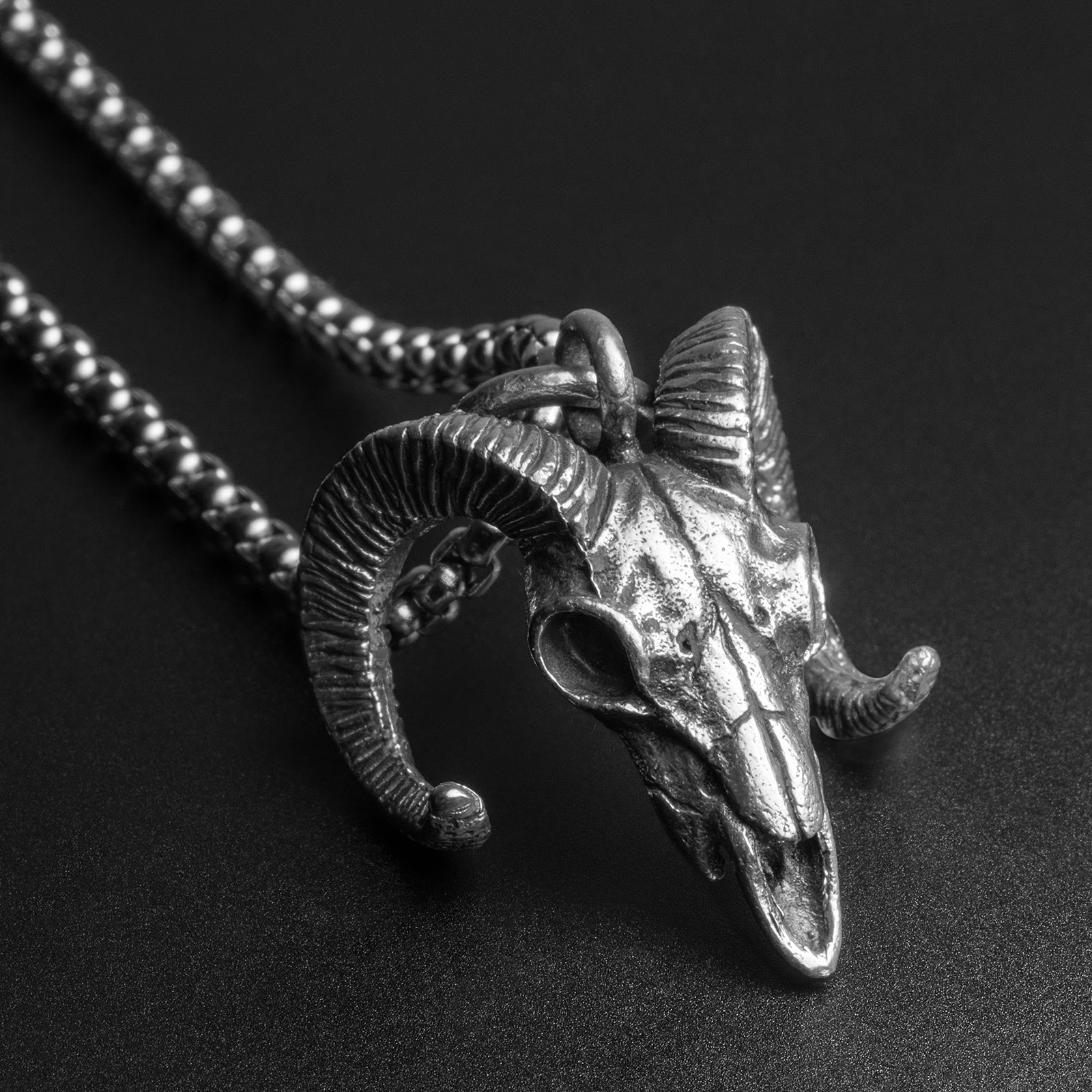 Ram good Skull Pendant