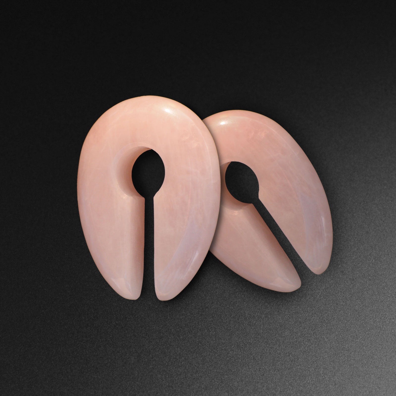 Rose shops quartz ear hangers,quartz ear weights,teardrop ear weights,guage earring