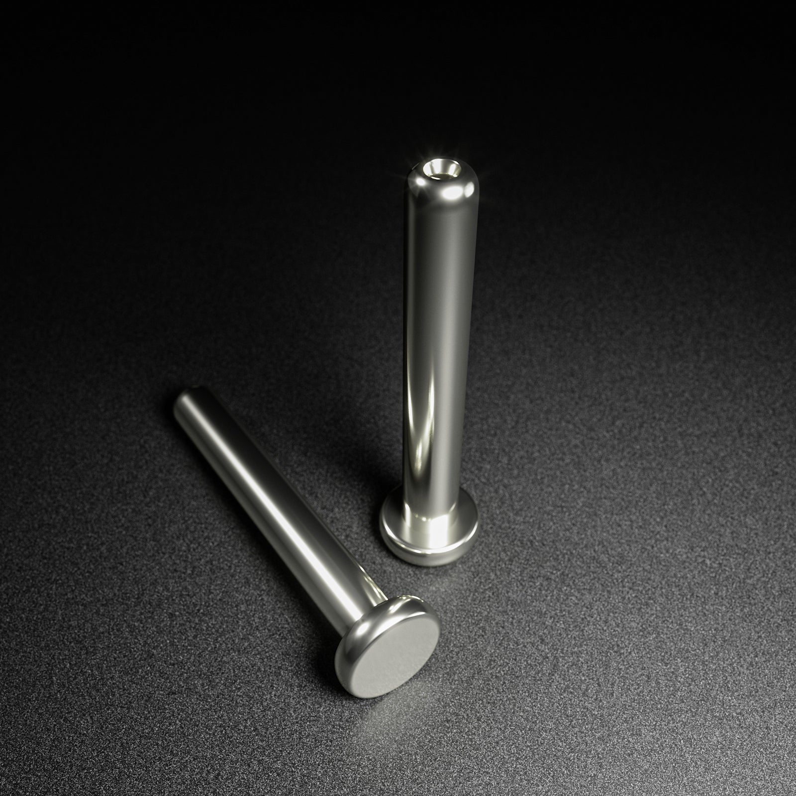 Titanium Threadless Labret Bar | Implant Grade ASTM F-136 | SIBJ 0.8Mm (20g) / 9mm (23/64)